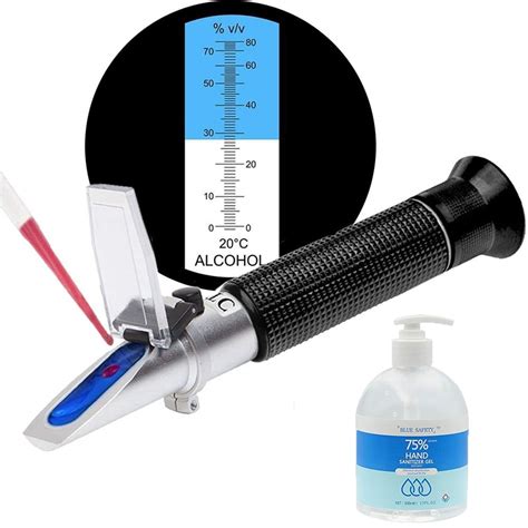 how does alcohol affect a refractometer|alcohol refractometer instructions.